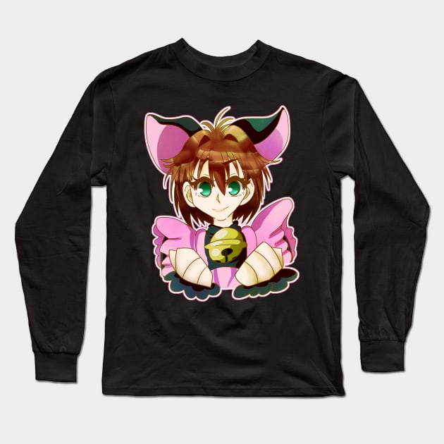 Cardcaptors Sakura Kitty Long Sleeve T-Shirt by kelsmister